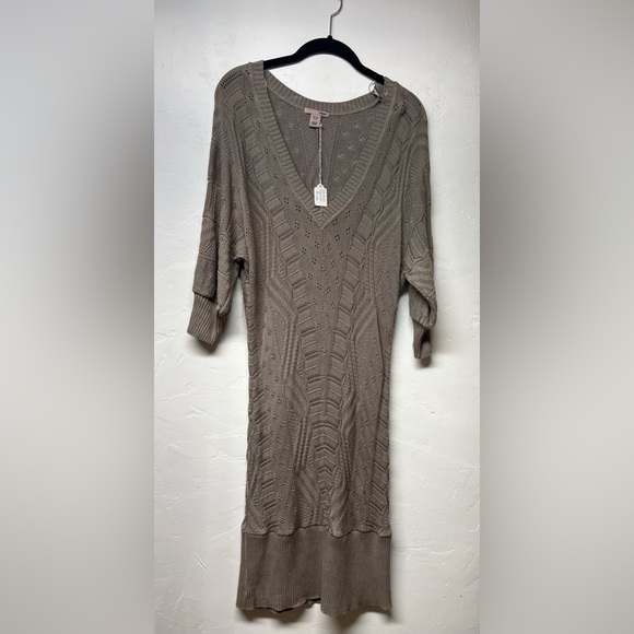 h&m long sweater dress Sweater Dress H and M
